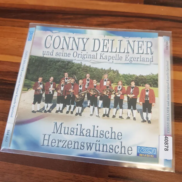 CONNY DELANDER / KAPELLE EGERLAND: Musikalische Herzenswünsche > VG+ (CD)