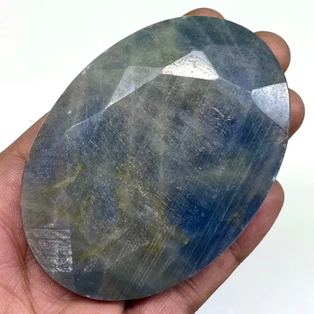1281 Cts Natural Unheated Sapphire Blue Bi Color Huge Oval Cut Loose Gemstone