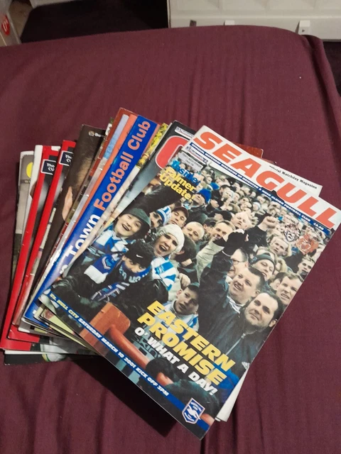 Hull City Away Football Programmes 2000/2001 - 2011/2012 x 22 All Listed