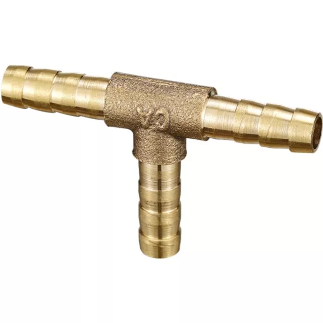 Brass Barb Splicer Fitting Barb Hose  Fitting Air Gas Water Fuel