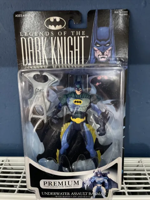 Batman UNDERWATER ASSAULT Legends Of The Dark Knight Premium Series KENNER 1997