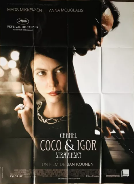 Coco Avant Chanel Affiche Cinéma Originale (Format 160x120 cm pliée) Audrey  Tautou : : Cuisine et Maison