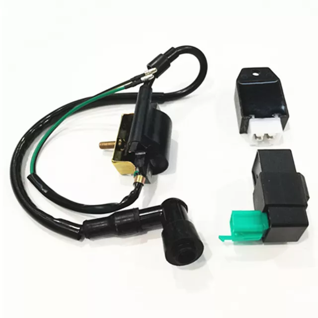 Ignition Coil CDI Box Rectifier Regulator 3Pcs for Motorcycle Dirt Bike Scooters