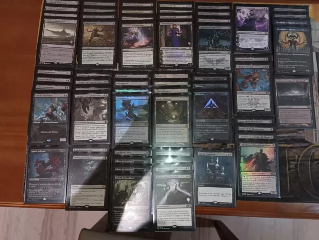 Mazo MONOBLACK de cartas magic