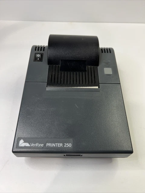 Verifone 250 Credit Card Printer No Power Adapter