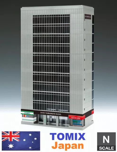 TOMIX 4245 Large Office High Rise Building Tower (Grey) 1/150 N Scale