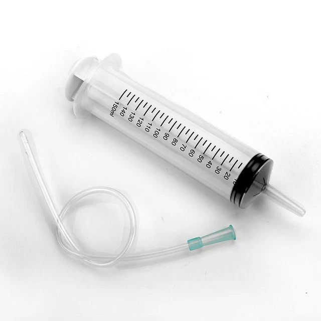 Seringue en plastique polyvalente 150 ml réutilisable pour la culture hydroponi