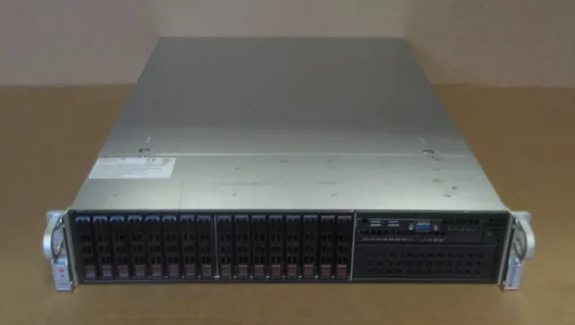 Supermicro CSE-213 16x 2.5" HDD Bay 2U Rack Server Chassis ONLY NO MOTHERBOARD