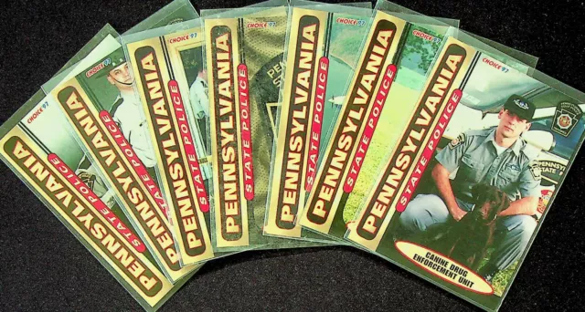 Choice Marketing - Pennsylvania State Police Cards (1997)