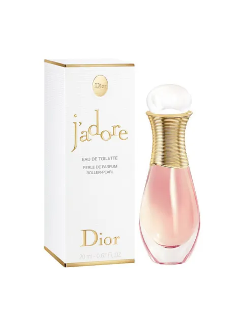 Christian Dior J'adore 20Ml Eau De Toilette Roller-Pearl Brand New & Sealed