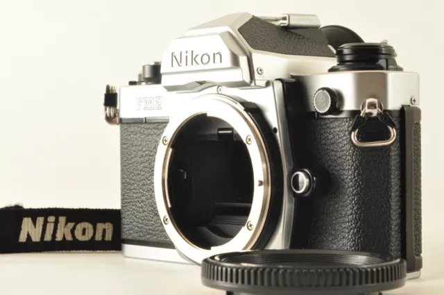 Nikon Neuf FM2 35mm Appareil Photo Argentique SLR Argent Corps De Japon #842