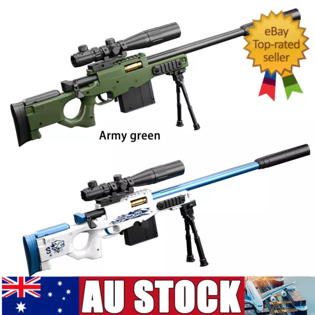 AMW/98K Gun Shell Ejecting Blaster Kids Toy Set AU 2024 HOT