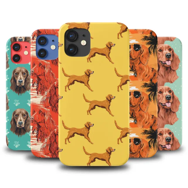 Case Cover For Apple Iphone|Cute Irish Setter Puppy Dog Canine Pattern #A1