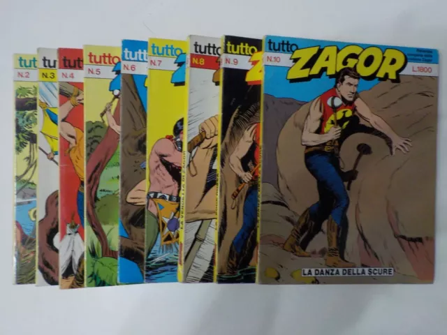 Tutto Zagor  1 a 10 Completa - Collezione Bonelli -  COMPRO FUMETTI SHOP