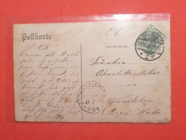 AK Zeughaus Berlin - Geschützsammlung, BERLIN 14.02.1906 Gelaufen. 3