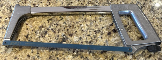 Ideal 35-260 Heavy Duty Hacksaw Sweden. Excellent Condition