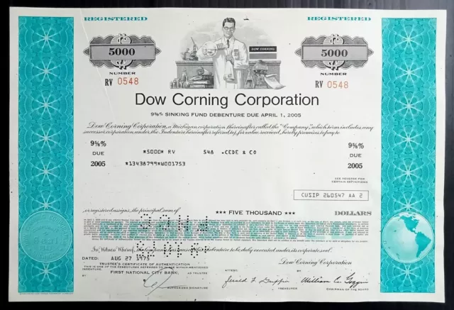 AOP USA 1975 Dow Corning Corporation 5000 Debenture
