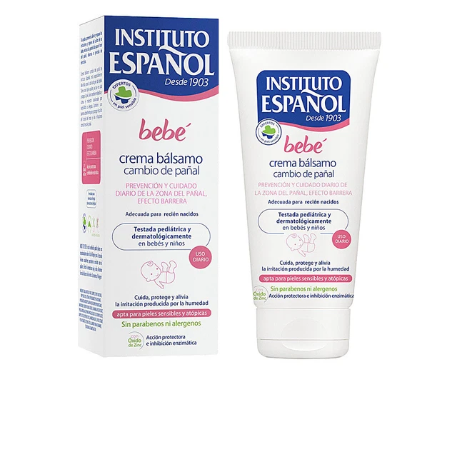 Cosmética Corporal Instituto Español unisex BEBE crema bálsamo pañal 150 ml