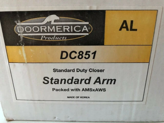 Overhead Door Closer: Doormerica DC851 sp28 Alum