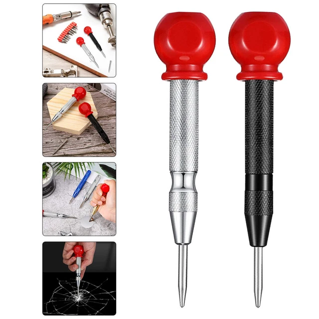 2 PCS PUNZONI Attrezzo Punzone Centrale Con Bulino Automatico EUR 12,18 ...