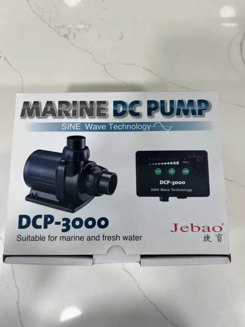 Jebao Dcp 3000 Submersible Aquarium Return Wave Pumps With Adjustable Controller