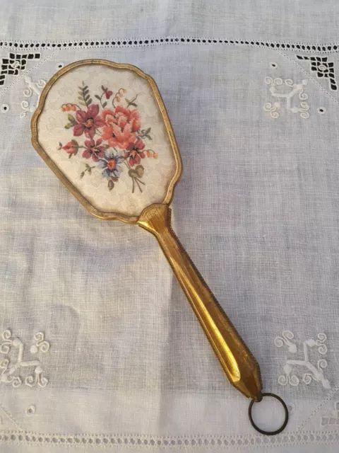 ANCIEN BROSSE Bronze doré Napoléon III déco Toilette Femme