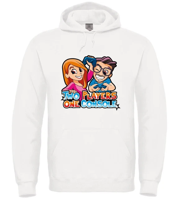 FELPA TWO PLAYERS ONE CONSOLE bambini Stef e Phere album figurine maglia tshirt4 EUR 22 90 PicClick IT