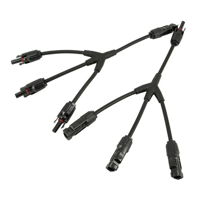 Cable adaptador conector solar de alta calidad suministros eléctricos impermeable