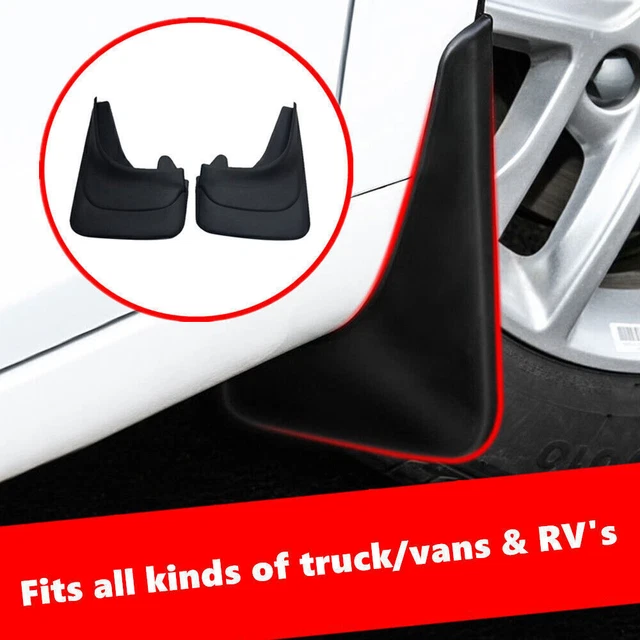 2PCS Car Mud Flaps Mudgurads Fender Dust Guards Protect Cover Plate For Vans RV