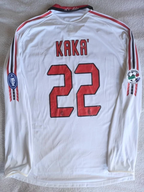 Maillot AC Milan Domicile 2006-2007 - KAKA N°22 - Taille L - Neuf Avec étiquettes