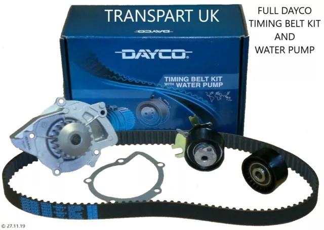 *Volvo V50 V70 C30 C70 S40 S80 2.0D Diesel Timing Belt Kit Water Pump 06-10
