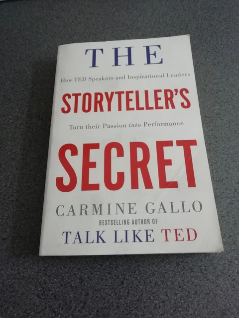 THE STORYTELLER'S SECRET: How TED Speakers and Inspirational Leaders ...