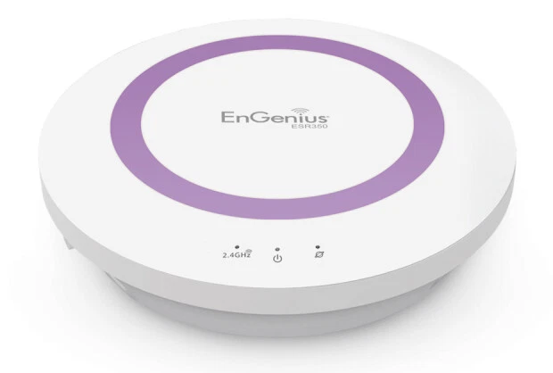 NUOVO ENGENIUS ESR350 2.4GHz Wireless N300 IOT Gigabit Nuvola Router ...