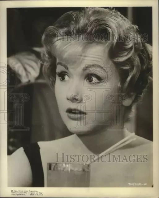 1961 Press Photo Diane Jergens stars in "Teenage Millionaire" - nop40357