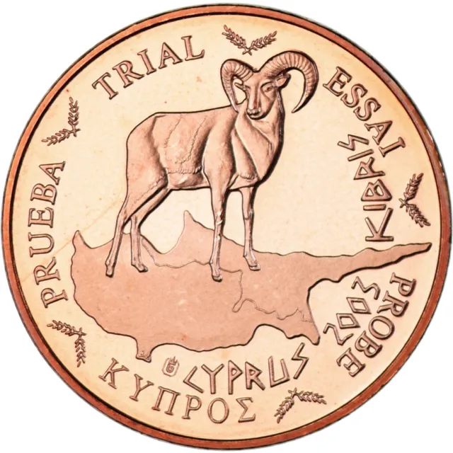 [#1160960] Zypern, Fantasy euro patterns, 5 Euro Cent, 2003, UNZ+, Kupfer