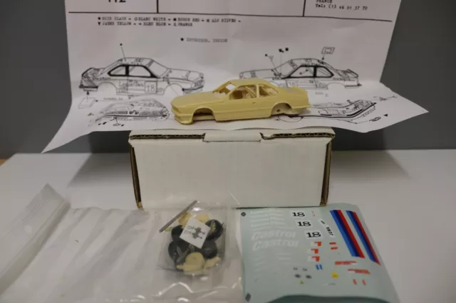 BMW 635 Spa Francorchamps´86 Boutsen Heyer Calderari 1:43 JEMMPY 112 Kit unbuilt