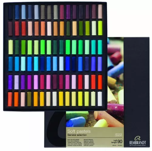 Royal Talens Rembrandt Soft Pastels General Set 90 Half Stick Set