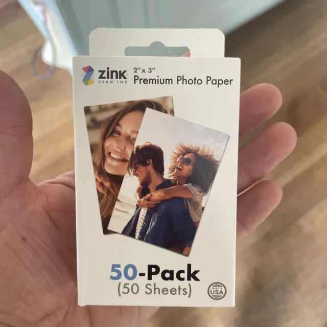 Zink 2" x 3” Premium Instant Photo Paper - 50 Sheets (d5