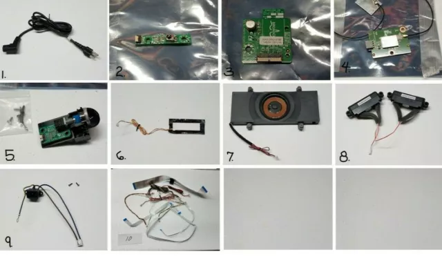 VIZIO M550NV -SPEAKERS, CABLEs, CONTROLS ; IR SENSOR - 10 Choices