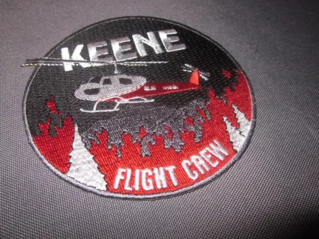 KEENE new hampshire FLIGHT CREW fire PATCH