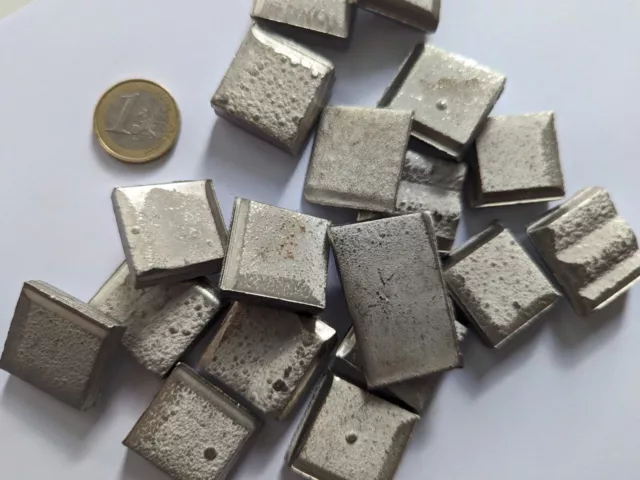 Nickel Cathode Ni 99% Anode Schaffung Bricoler Tôle Nuggets 20x20mm