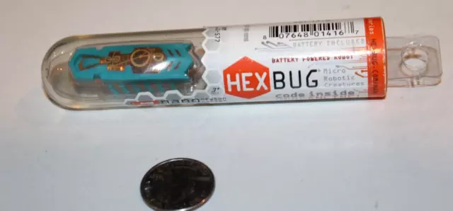 SEALED New 2010 Hexbug Nano Newton Series 451-1416 Blue & Orange Bug NOS MISP