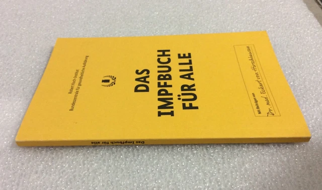 Robert Koch Institut -  Das Impfbuch für alle - Dr. med. Eckart von Hirschhausen