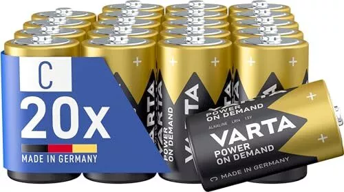 VARTA Piles AAA, lot de 40, Industrial Pro, Batterie Alcaline, 1,5V, pack  de stockage en emballage écologique, Made in Germany [Exclusif sur ]