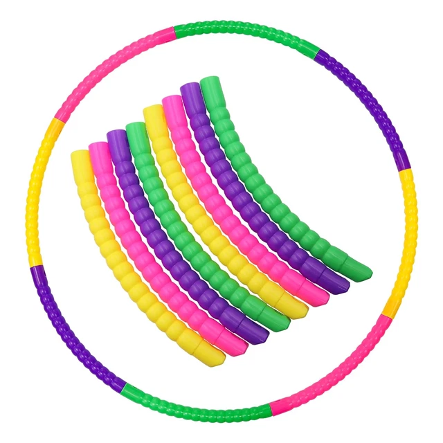 Cerceau Hula Hoop Fitness Avec Poids - 24 Maillons Réglables Pour Amincissement