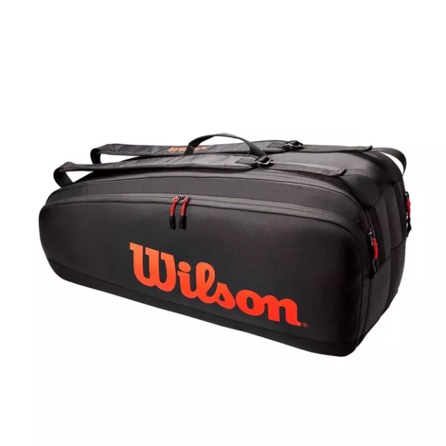 Wilson Tour 6 Racket Bag - Red/Black