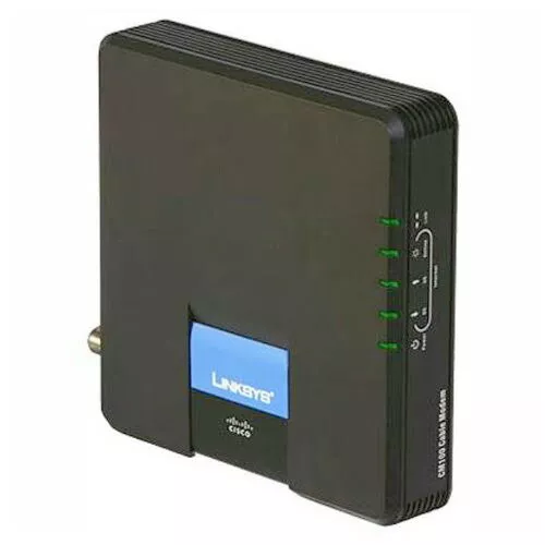 Linksys CM100 100 Mbps Modem with USB and Ethernet Connections