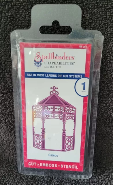 Spellbinders Shapeabilities Die D-Lites S3-204 Gazebo