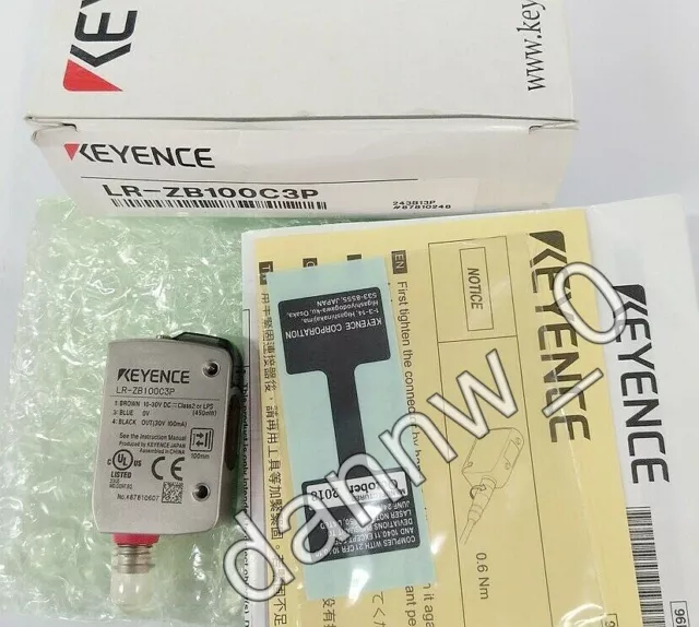 New In Box Original KEYENCE LR-ZB100C3P Laser Sensor