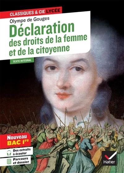 DECLARATION DES DROITS de la femme et de la citoyenne (Bac 2022, 1re ...